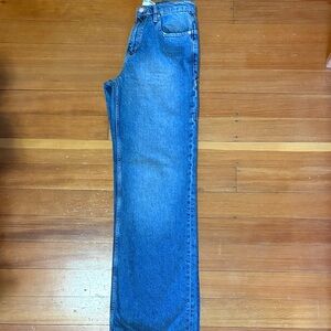 We The Free Classic Blue Straight Leg Jeans